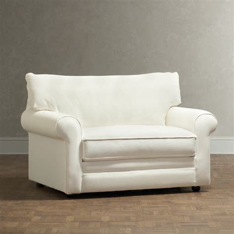 Polyester upholstery wraps around this <b>chair</b>, with fiber-wrapped foam and sinuous. . Wayfair sleeper chair